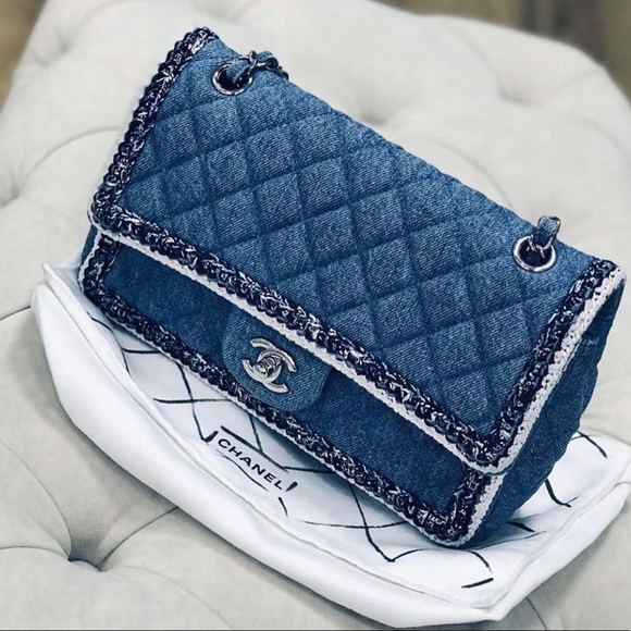 CHANEL Handbags - ❗️SOLD❗️2019 🔥Chanel Denim Medium Flap Bag!